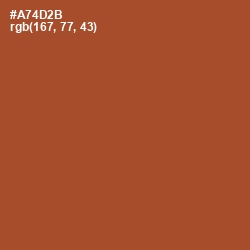 #A74D2B - Paarl Color Image