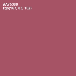 #A75366 - Cadillac Color Image