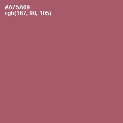 #A75A69 - Cadillac Color Image