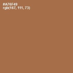 #A76F49 - Cape Palliser Color Image