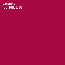 #A80942 - Jazzberry Jam Color Image