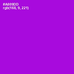 #A809DD - Electric Violet Color Image