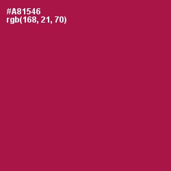 #A81546 - Jazzberry Jam Color Image