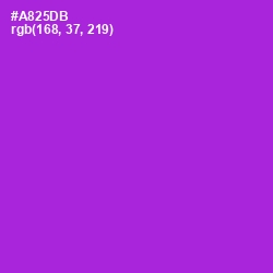 #A825DB - Electric Violet Color Image