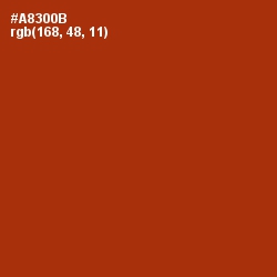 #A8300B - Tabasco Color Image