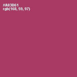 #A83B61 - Rouge Color Image