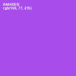 #A84DEB - Amethyst Color Image