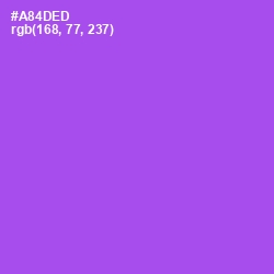 #A84DED - Amethyst Color Image