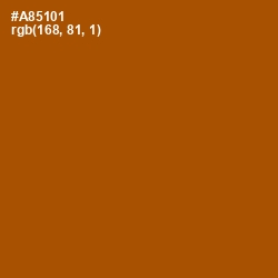 #A85101 - Rich Gold Color Image