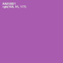 #A85BB1 - Wisteria Color Image