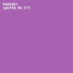 #A862B1 - Wisteria Color Image