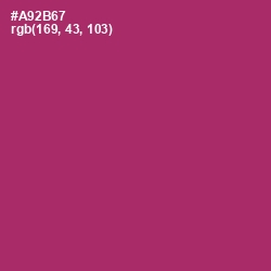 #A92B67 - Royal Heath Color Image