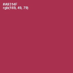 #A9314F - Night Shadz Color Image