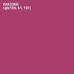 #A93D6B - Rouge Color Image