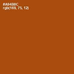 #A94B0C - Fire Color Image