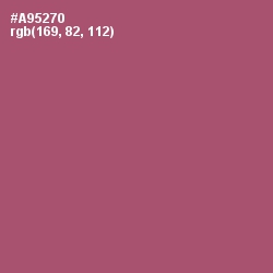 #A95270 - Cadillac Color Image