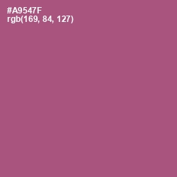#A9547F - Cadillac Color Image