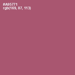 #A95771 - Cadillac Color Image