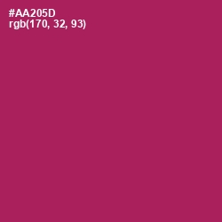 #AA205D - Night Shadz Color Image