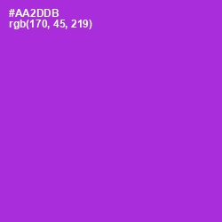 #AA2DDB - Electric Violet Color Image