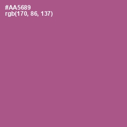 #AA5689 - Tapestry Color Image