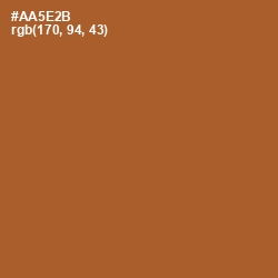 #AA5E2B - Paarl Color Image