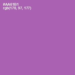 #AA61B1 - Wisteria Color Image