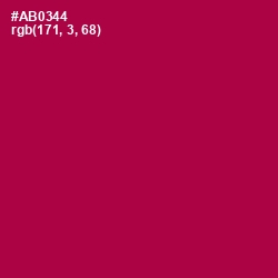 #AB0344 - Jazzberry Jam Color Image