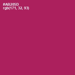 #AB205D - Night Shadz Color Image