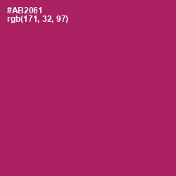 #AB2061 - Hibiscus Color Image