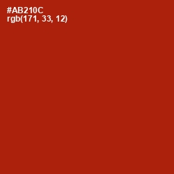 #AB210C - Tabasco Color Image