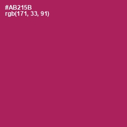 #AB215B - Night Shadz Color Image