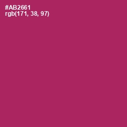 #AB2661 - Hibiscus Color Image