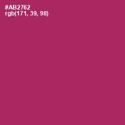 #AB2762 - Hibiscus Color Image