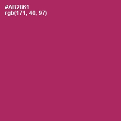 #AB2861 - Hibiscus Color Image