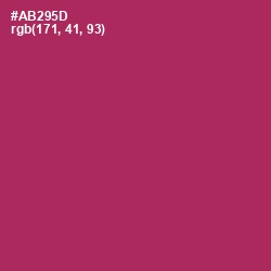 #AB295D - Night Shadz Color Image