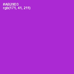 #AB29D3 - Electric Violet Color Image