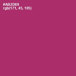 #AB2D69 - Royal Heath Color Image