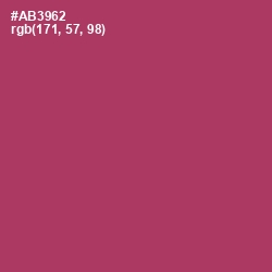 #AB3962 - Rouge Color Image