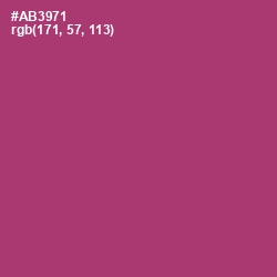 #AB3971 - Royal Heath Color Image