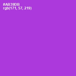 #AB39DB - Electric Violet Color Image