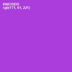 #AB3DDD - Electric Violet Color Image