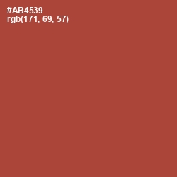 #AB4539 - Medium Carmine Color Image