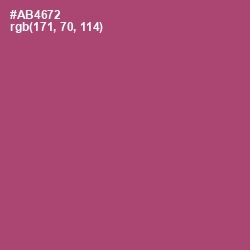 #AB4672 - Cadillac Color Image