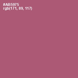 #AB5975 - Cadillac Color Image