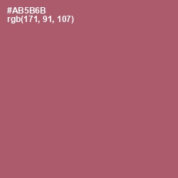 #AB5B6B - Cadillac Color Image