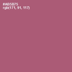 #AB5B75 - Cadillac Color Image