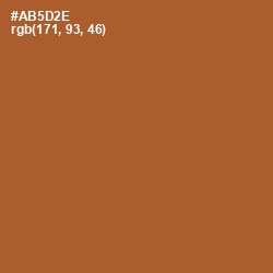 #AB5D2E - Paarl Color Image