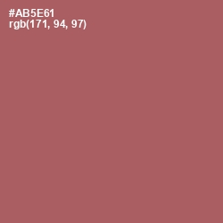 #AB5E61 - Cadillac Color Image