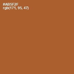 #AB5F2F - Paarl Color Image